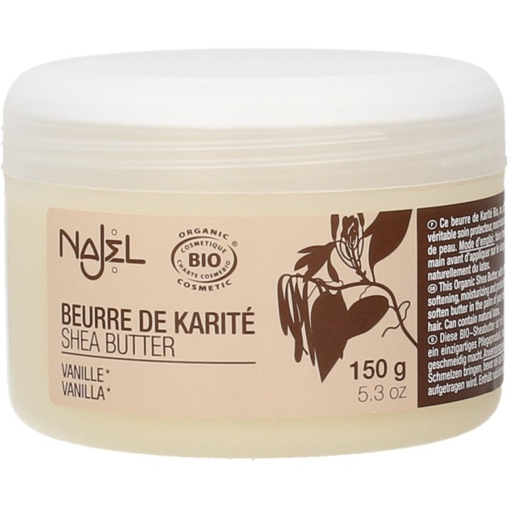 Organiczne masło shea waniliowe 150g Najel