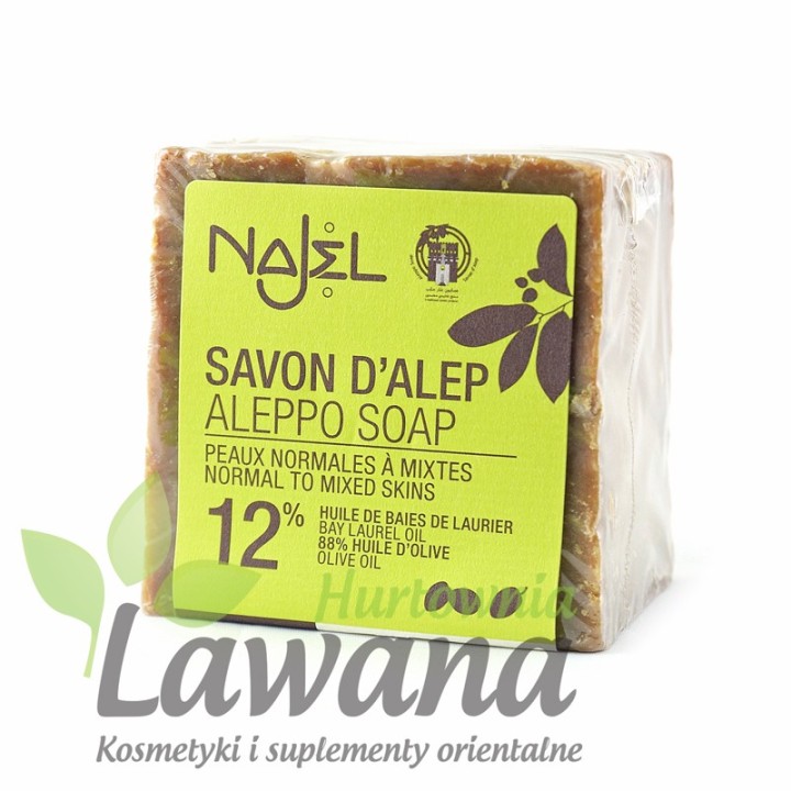 ALEPPO SOAP 12% BLO** - 200g Najel