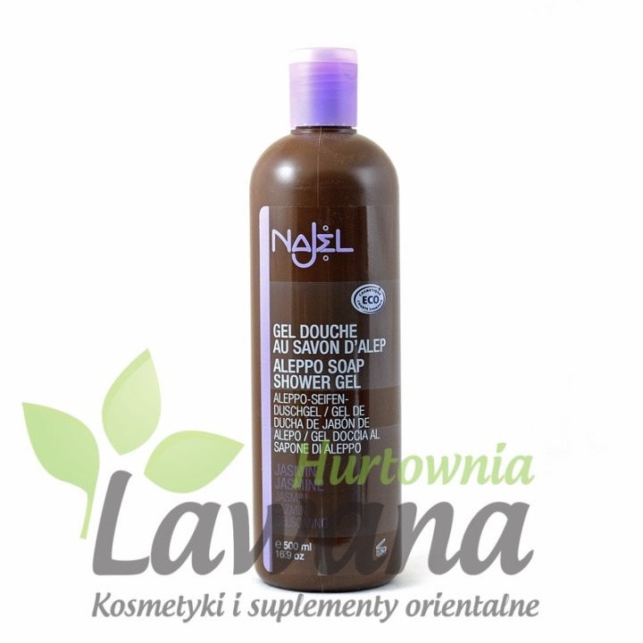 ALEPPO SOAP SHOWER GEL, CERTIFIED NATURAL** - 500ml Najel