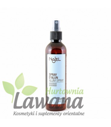 AŁUN W SPRAYU 125ml Naturalny dezodorant NAJEL