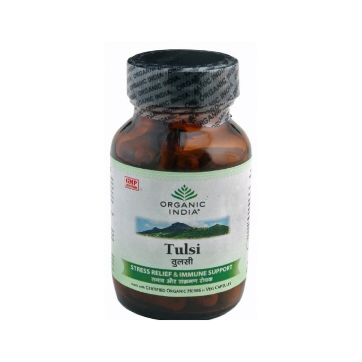 TULSI 60 kapsułek Organic India suplement diety