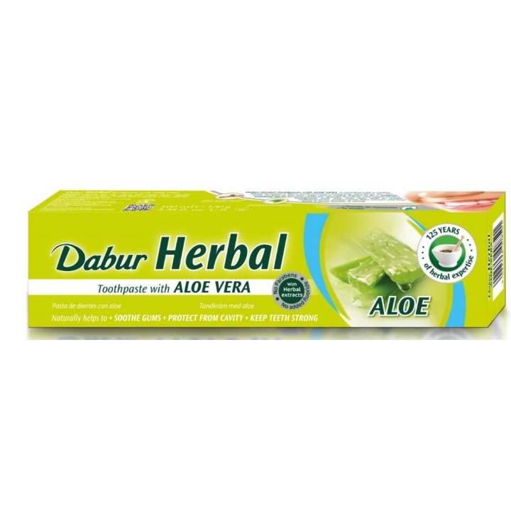  DABUR HERBAL TOOTH PASTE - ALOE VERA  100ml Dabur