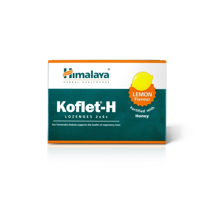Koflet - H Smak Cytrynowy, 2 x 6 sztuk Himalaya