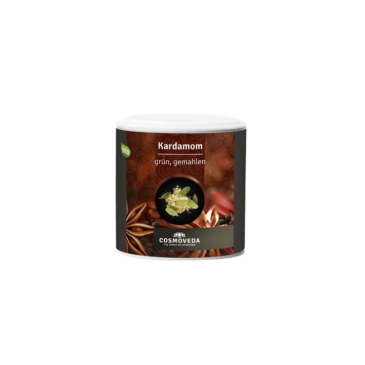Organic Cardamom green mielony 70g