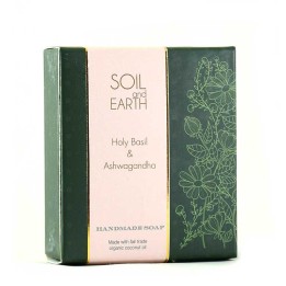 SOIL AND EARTH HANDMADE SOAP- HOLY BASIL 