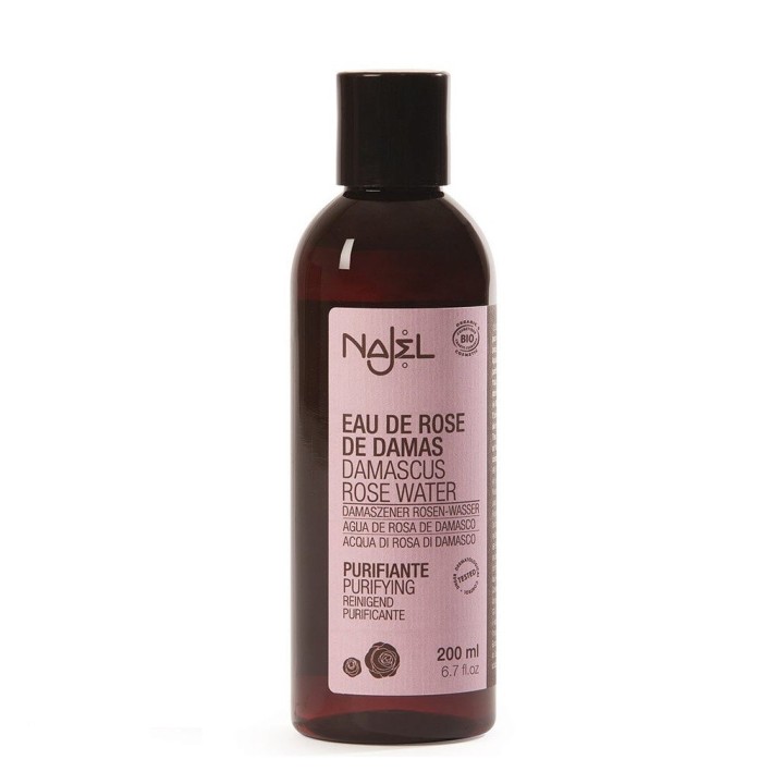 DAMASCUS ROSE WATER certifed COSMOS ORGANIC**** - 200ml