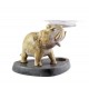 Lampa do aromaterapii z figurką słonia z źywicy, 15cm, Song of India