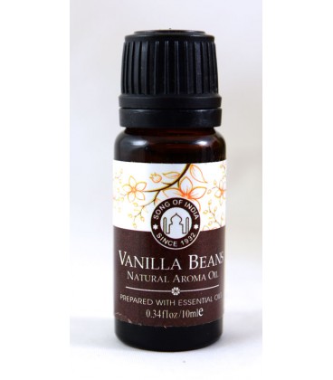 Olejek zapachowy z zakraplaczem, Wanilia , Song of India, 10ml Olejek zapachowy z zakraplaczem, Wanilia , Song of India, 10ml