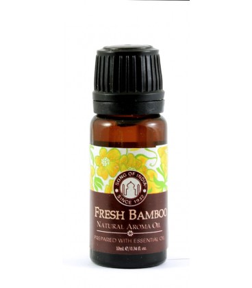 Olejek zapachowy z zakraplaczem, Świeży Bambus, Song of India, 10ml Olejek zapachowy z zakraplaczem, Świeży Bambus, Song of India, 10ml