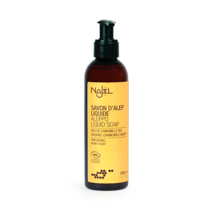 Liquid Aleppo soap with Organic Chamomile water - 6.7 fl.oz