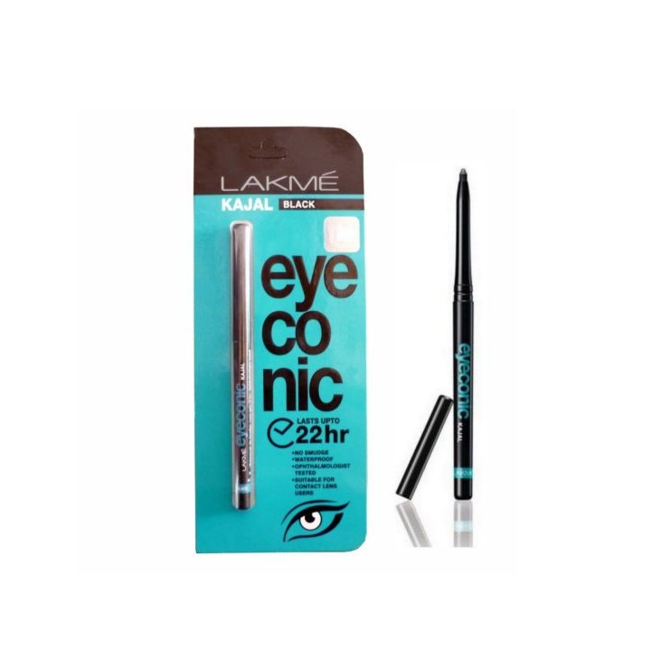 Kajal Iconic No Smudge 3,5g Lakme - Trwałość do 22 godzin!
