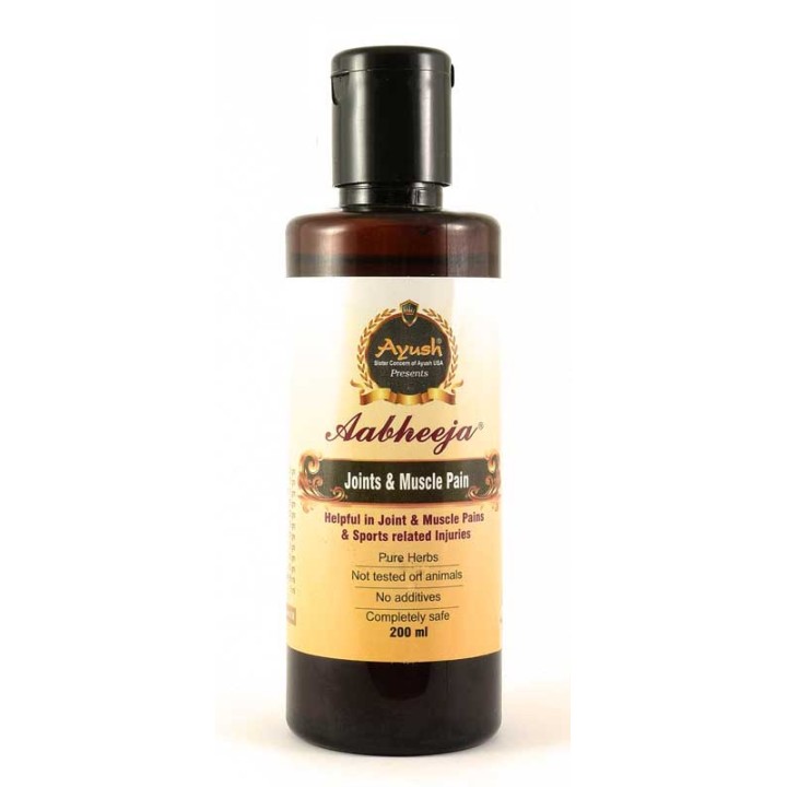 Ajurwedyjski Olejek Łagodzący Ból Mięśni i Stawów (For Muscle & Joint Pain) - Ayush 200ml