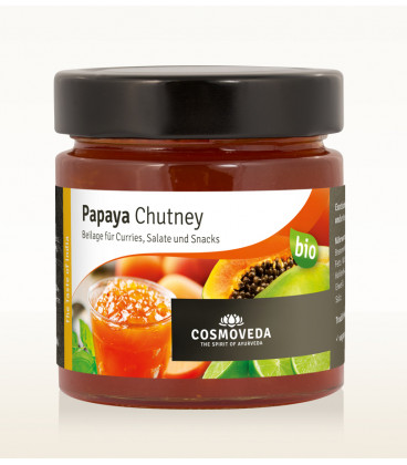 PAPAJA Chutney BIO 225g Cosmoveda PAPAJA Chutney BIO 225g Cosmoveda