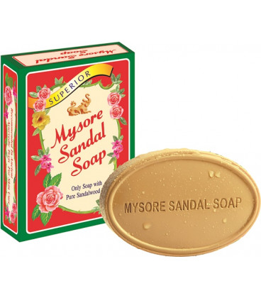 Mydło Sandałowe MYSORE SOAP SANDALWOOD 150g Mydło Sandałowe MYSORE SOAP SANDALWOOD 150g