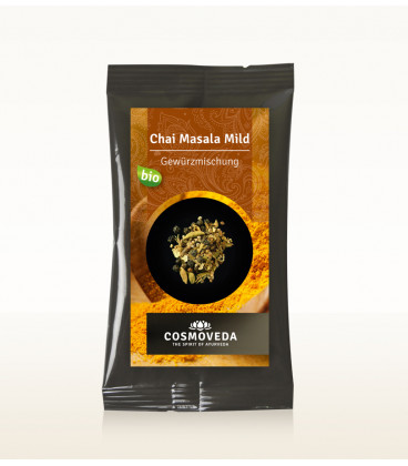 Masala Chai Organic mieszanka przypraw do indyjskiej herbaty 10g Cosmoveda