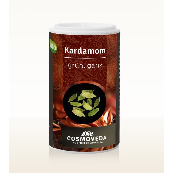 Zielony Kardamon ORGANICZNY Cały Sri Lanka 20g Cosmoveda