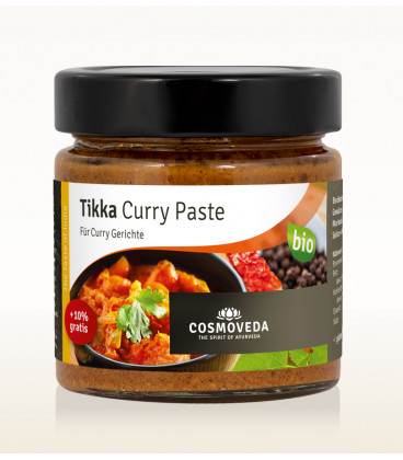 Pasta Tikka Curry 160g Cosmoveda BIO Pasta Tikka Curry 160g Cosmoveda BIO