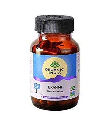 Brahmi-Gotu Kola Organic India 60 kaps x 400mg