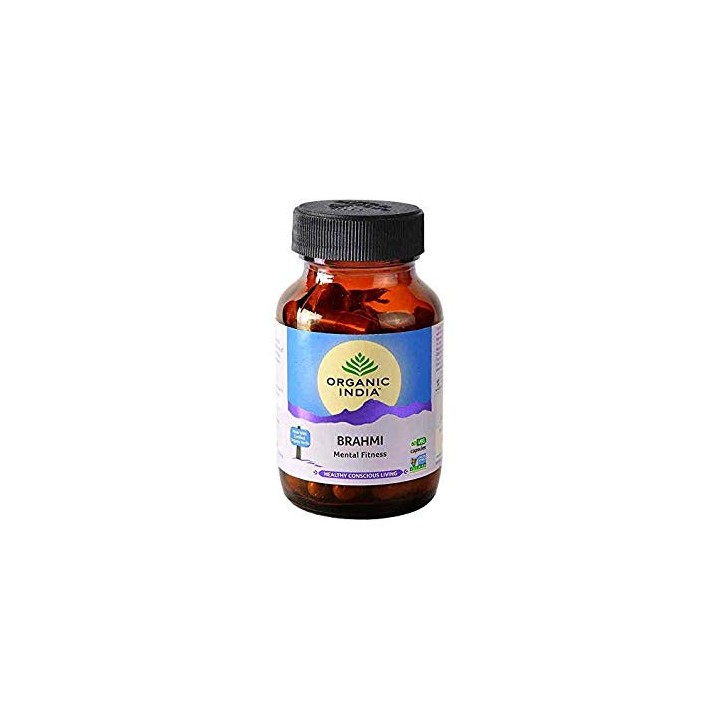 Gotu Kola (Centella asiatica) Organic India 60 kaps x 400mg (Suplement diety)