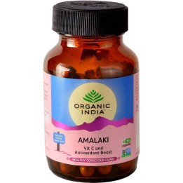Amalaki - Owoce Amli, 60 kapsułek, Organic India (Suplement diety) - żródło witaminy C