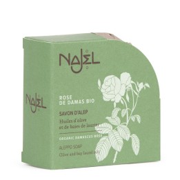 NAJEL ALEPPO SOAP -DAMASCUS ROSE- 100G