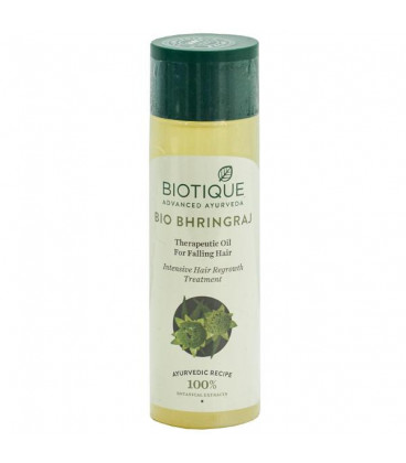 Olejek Na Wzrost Włosów Bhringraj 120ml Biotique Olejek Na Wzrost Włosów Bhringraj 120ml Biotique