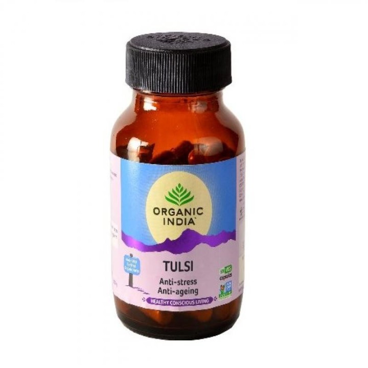 TULSI 60 kapsułek Organic India ODPORNOŚĆ suplement diety