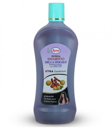 Szampon Ayur Herbals Amla Shikakai Reetha 200ml Szampon Ayur Herbals Amla Shikakai Reetha 200ml