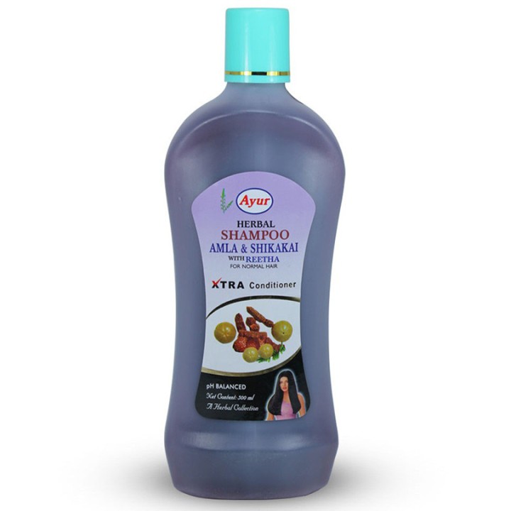 Szampon Ayur Herbals Amla Shikakai Reetha 200ml