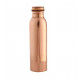 COPPER BOTTLE- PLAIN BOTTLE JOINT FREE 650ml [SE 210]