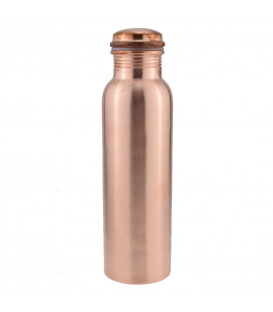 BUTELKA MIEDZIANA Klasyczna Półmatowe wykończenie 950ml Ayur Water [SE 212]