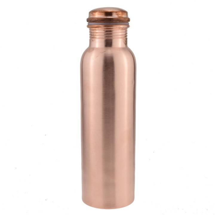 COPPER BOTTLE- MATT FINISH JOINT FREE BOTTLE 650ml [SE 212]