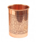 COPPER EMBOSSED GLASS 250ml [SE 283]