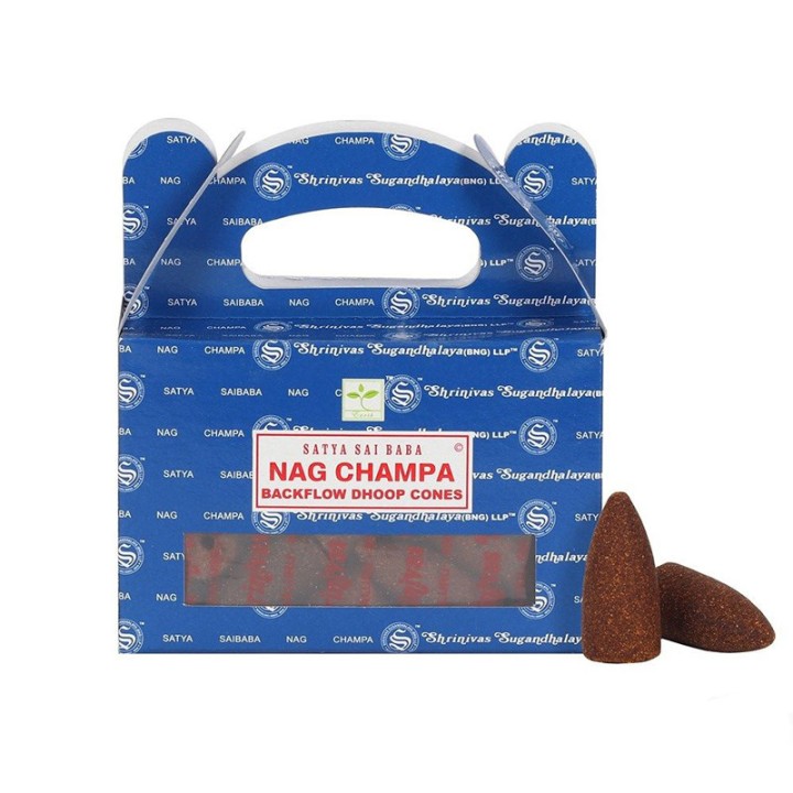 Nag Champa backflow incence cones -- 75 g