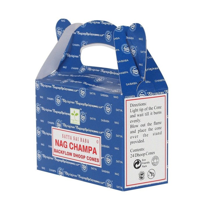 Nag Champa backflow incence cones -- 75 g