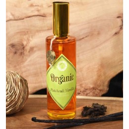 100 ml. Organic Goodness Room Freshener in Amber Bottle PatchouliVanilla