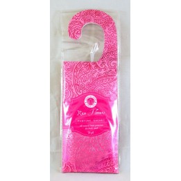 Song of India Potpourri Hanging Sachet with Paisley Design Rose Flower