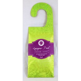 Song of India Potpourri Hanging Sachet with Paisley Design (Set of 12)Lemongrass Fresh