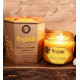 200 g. Organic Goodness Soy Candle in Amber Colored Sandalwood