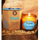 200 g. Organic Goodness Soy Candle in Amber Colored Agarwood