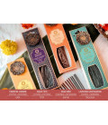 Luxurious Veda 20 Incense Cones with Metal Hanging Aqua Oud (Pitta)